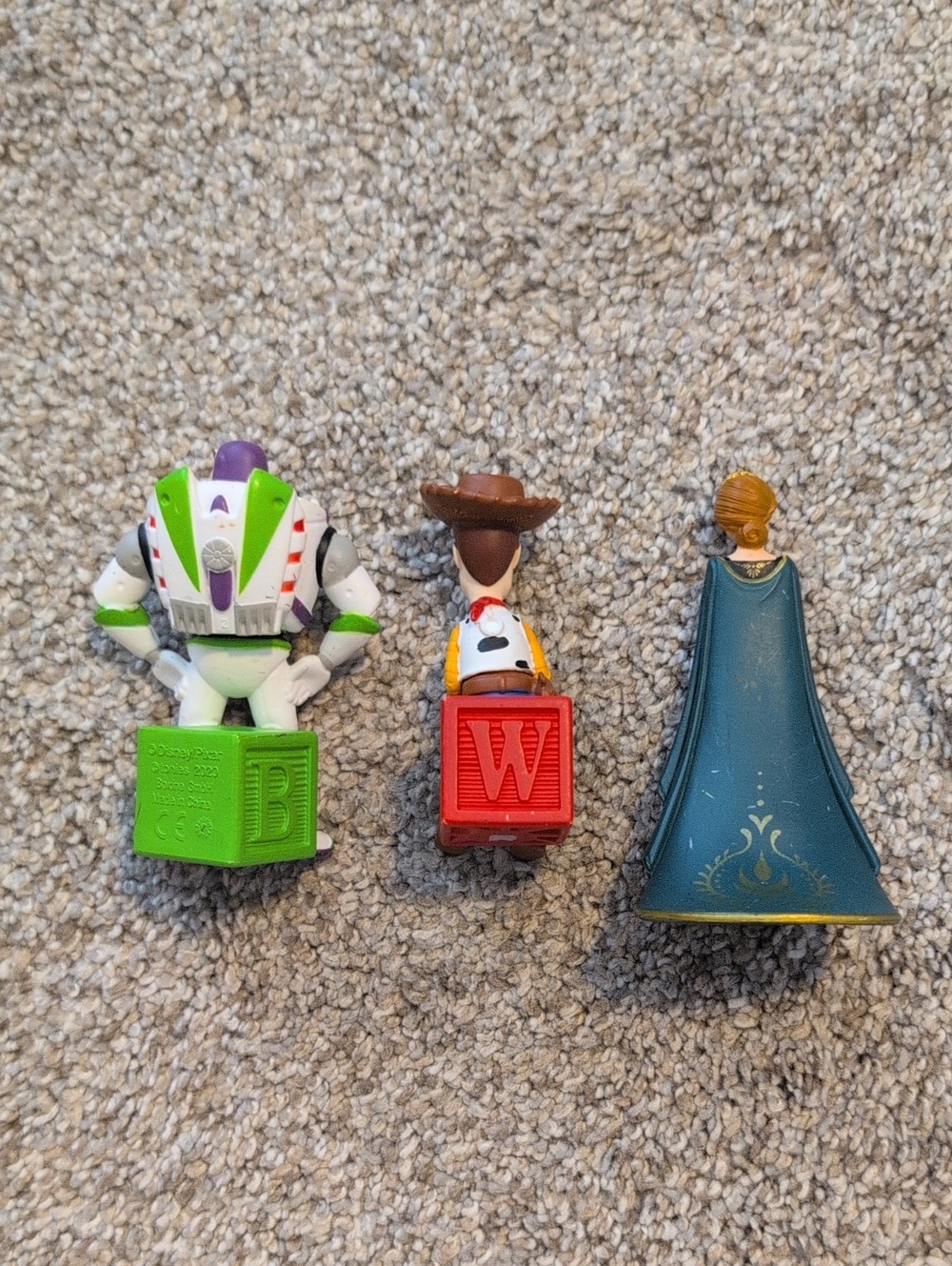 Lot Of 3 Tonies Characters - Woody & Buzz Lightyear - Toy Story, Anna - Frozen 2 - Picture 3 of 3